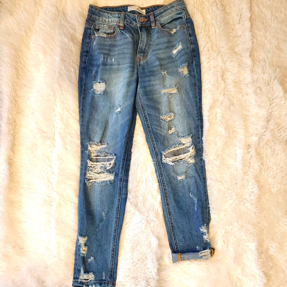 NEW High Rise Kan Can Skinny Jeans